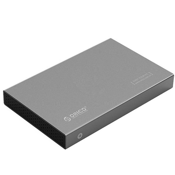 2,5-tums case i aluminiumlegering Gen2 USB3.1 SATA C till C Sliver