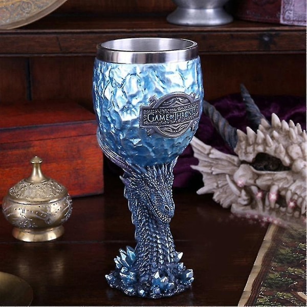 Game Of Thrones Creative Goblet Cup Huonekalut Asusteet Viinilasi-lohikäärme Egg Cup