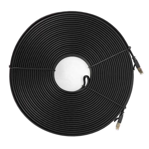 Cat8 Ethernet Kabel 2000Mhz 40Gbps Høj Hastighed 20 Meter Internet Kabel til PC til PS5 til PS4 til PS3 til Xbox