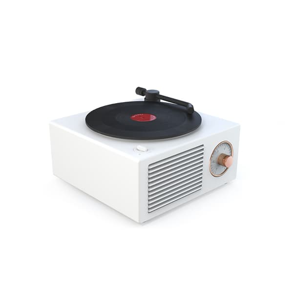 Retro Bluetooth-levysoitin minikaiutin