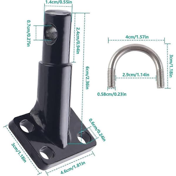 【BQ】Quick Release til cykeltrailere, dyr og transport - Quick Release, forstærket bæreevne