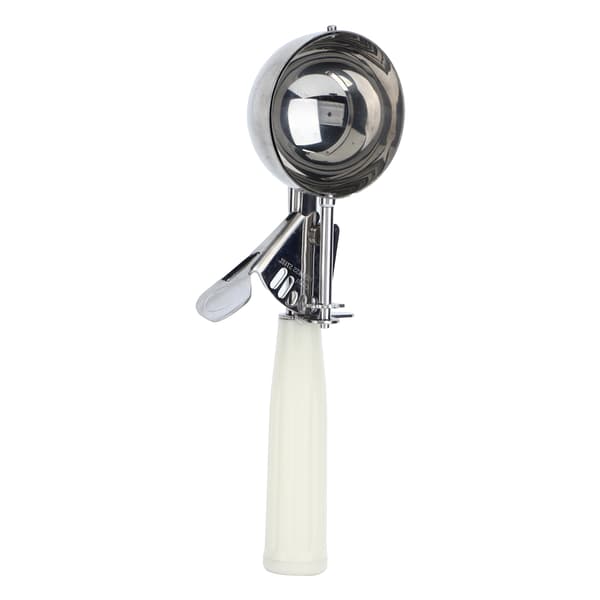 Iscremsskål Digger Multifunktionel Rustfrit Stål Iscremske Køkkenudstyr 6,7 cm Diameter Beige Håndtag