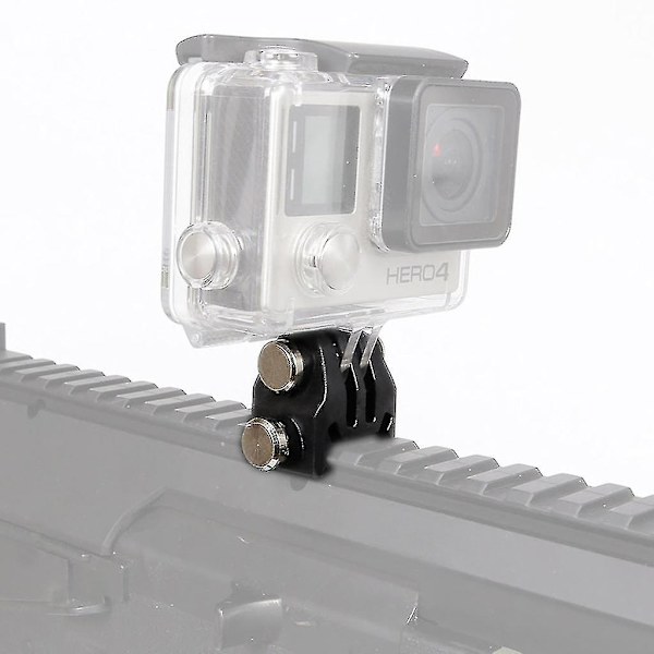 20 mm Picatinny Rail Mount Adapter Kit Action Camera Rail System Monteringstillbehör Kompatibel med Hero/eken Sportkameror