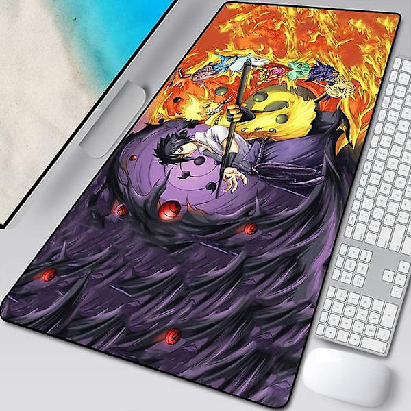 Anime musemåtte 900x400 mm Hd mønster stor computer musemåtte Cool gaming tegneserie