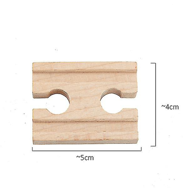Hhcx-tbkjoys puiset junaradat rautatietarvikkeet Kaikenlaiset puuraidan eri komponentit opetuslelut 5.4CM Track B