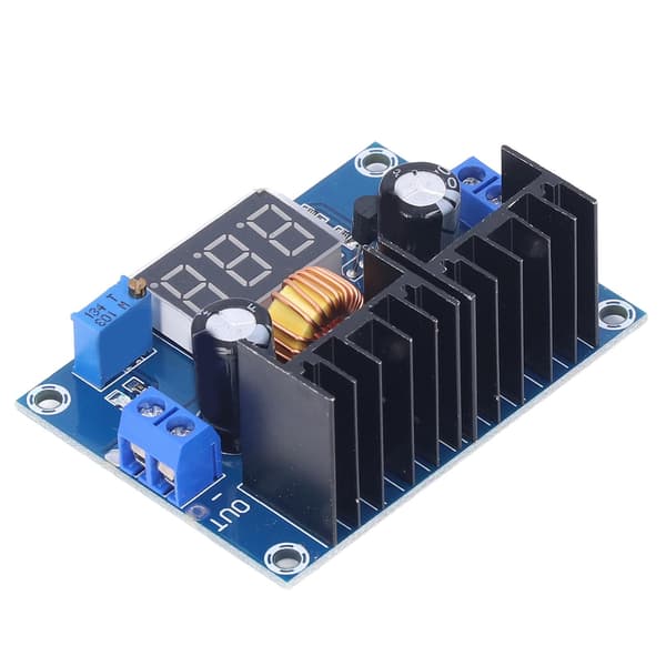 DC til DC Buck Modul Højeffekts Spændingsregulator Board med Display 8A Stabile Spændinger