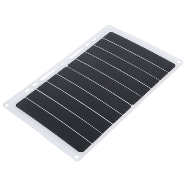Solcellepanel Monteringstilbehør Monokrystallinsk silicium Telefonopladning Solpanel Hvid