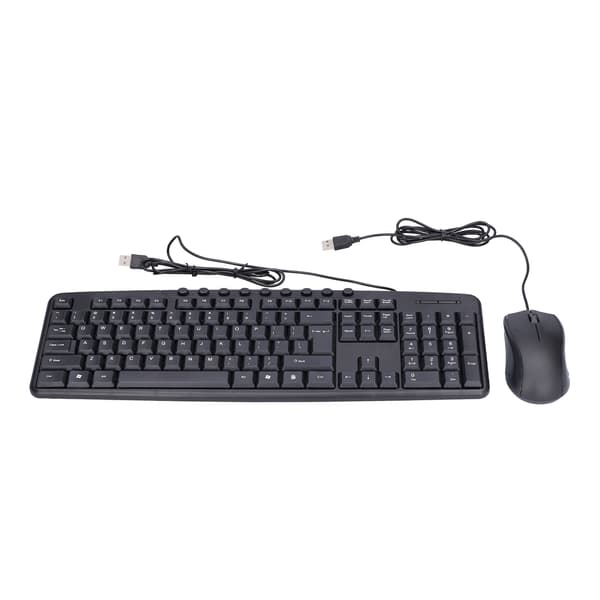 Kablet Tastatur og Mus Combo USB Desktop Notebook Computertilbehør til Hjemmekontor