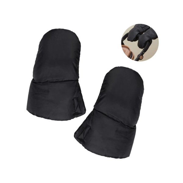 par Barnvagnshandskar Universal Barnvagn Hand Muffs, Hand Warmers Vattentät