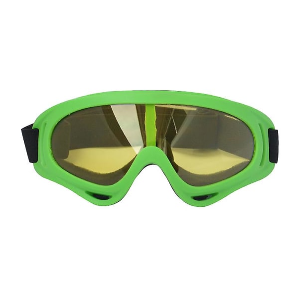 X400 Goggles Cross-country Motorcykel Goggles Rød Ramme Farve Film Gul ramme gul film Yellow frame yellow film