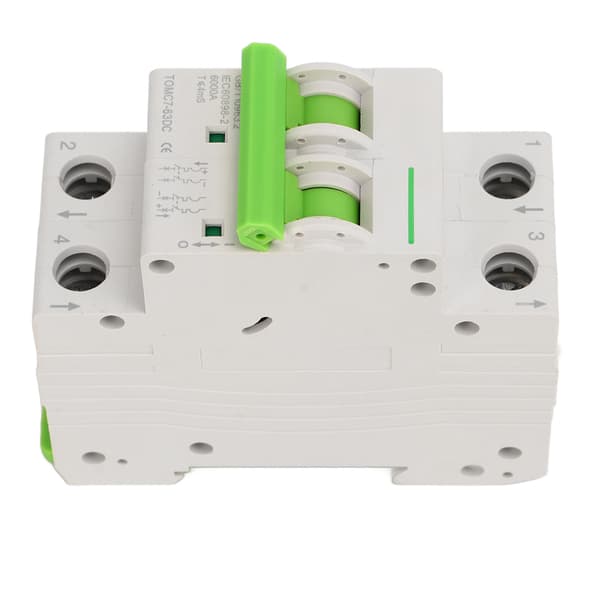Solar PV System DC550V Miniature Circuit Breaker 2P 63A Termisk Magnetisk Trip Afbryder