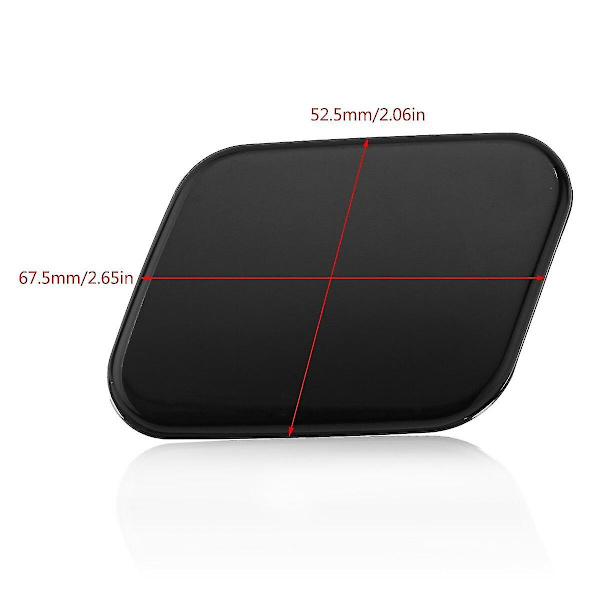 Bil Fram Höger Vänster Strålkastare Cap Cover med Nissan Qashqai J10 2007-2010 Right and Left