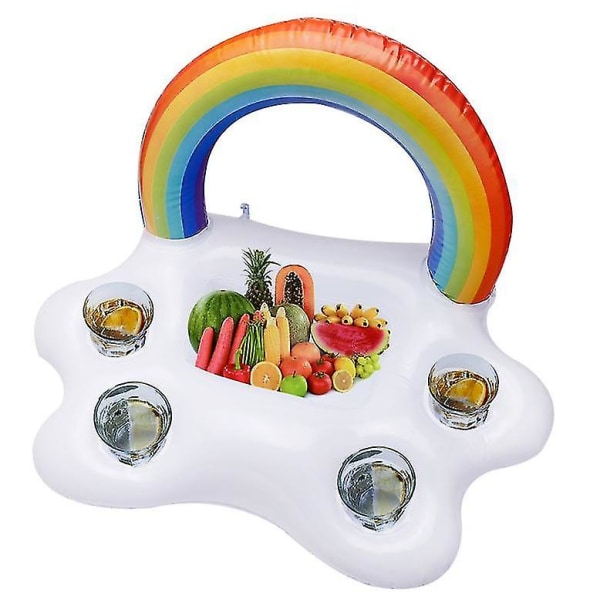 Uppblåsbar Pool Float Beer Drinking Cooler Bord