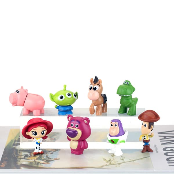 8 stk./sæt Disney Toy Story actionfigur modeldukke