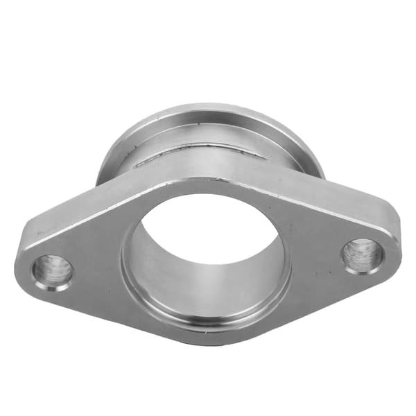 Flensadapter turbinventil til 2-bolts flenskoblinger Passer for de fleste 38 mm V-Band Wastegate (MVS)