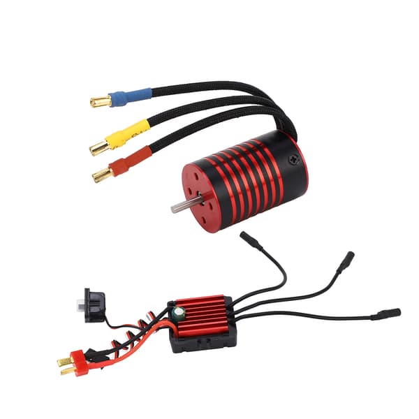 GTSKYTENRC 2838 Sensorløs Børsteløs Motor 35A ESC Combo til 1/14 1/16 RC Bil 3200KV