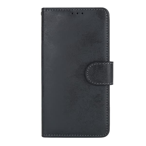 【BQ】iPhone 16E Lommebok Magnet Svart Svart black