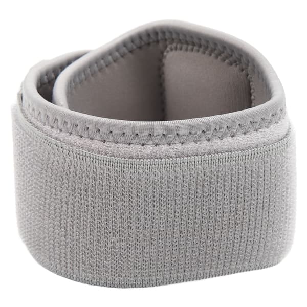 2 st justerbar andningsbar armbågskompression, lätt elastiskt stöd grå