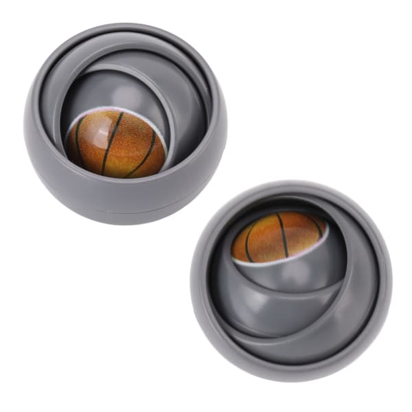 3D Roterande Flip Basketboll Fingertopps Stress Relief Leksak Multi Lager Dekompression