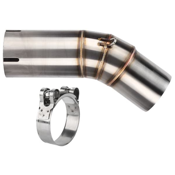 Rustfritt stål 60,5 mm eksos mellomrør for Ducati 959 Panigale V2