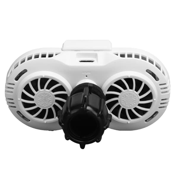 Mobiltelefon SemiConductor Køleventilator Bærbar Telefonkøler Køleplade til Gaming (Hvid)