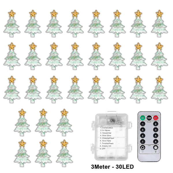 String S Led 8 blinkande lägen Xmas Or