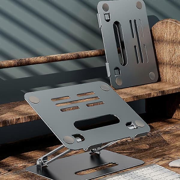 Justerbart bærbart stativ i aluminiumslegering, bærbar PC-holder, kjølefeste