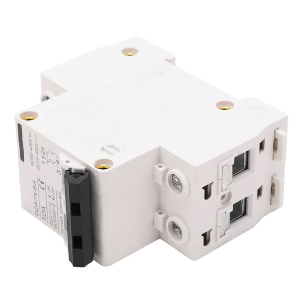 2P 10A 400V AC DC MCB Lekkasjebeskyttelsesbryter for Solcellepanel Hjemme