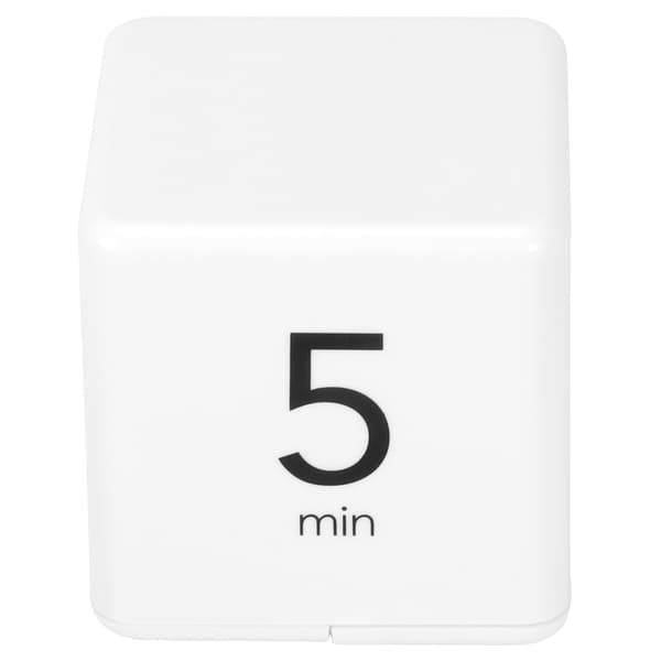 Gravity Sensor Digital Timer Cube Display 1 3 5 10 Minutter Tidsstyring for Hjem Kjøkken Skole Kontor