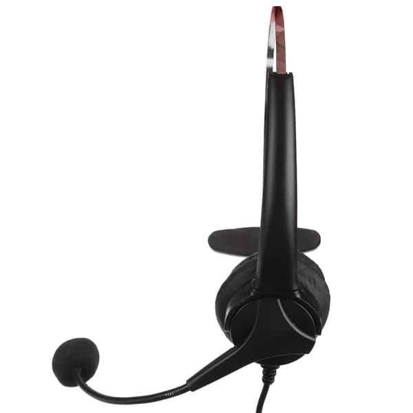RJ9 Telefonheadset Callcenter Headset Støjreducerende Kablet Professionelt Mono Headset med Mikrofon