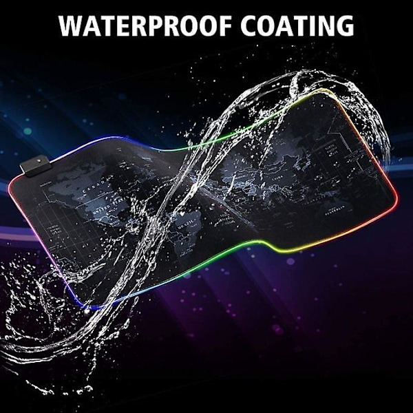 Extended Rgb Gaming Mouse Pad Extra Large Matt 800x300x4mm