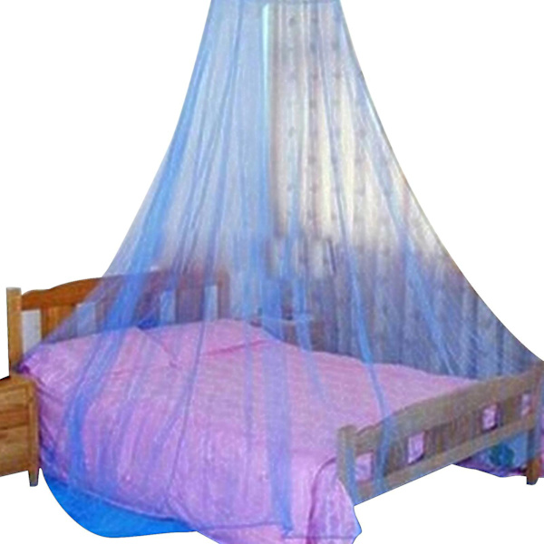 Elegant Lightweight Breathable Bed Net Blue