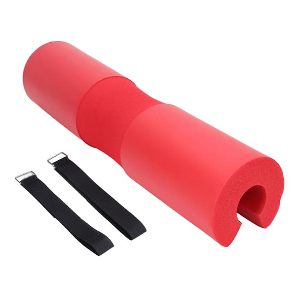 Squat Pad - Støttepute for nakke, skuldre og beskyttelse for knebøy, utfall og hip thrusts - Rød