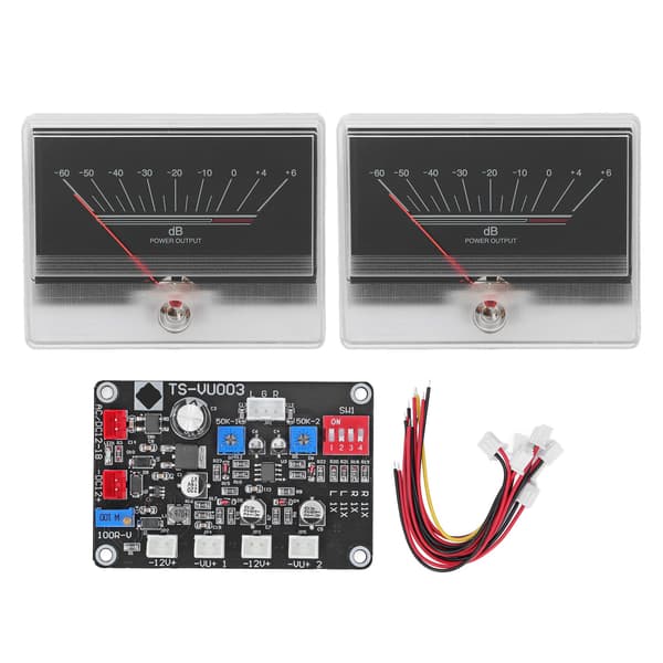 VU Meter Lydnivåindikator Forforsterker Amp Driver Board Kit
