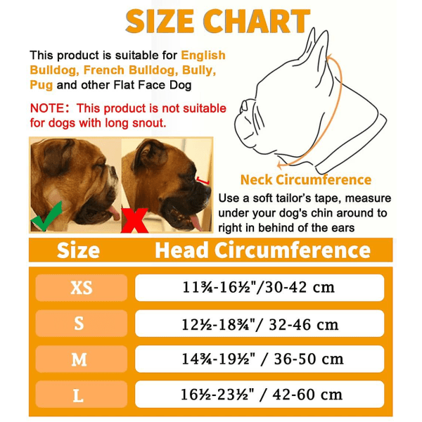 Kort nos hund munkorg mask andas mesh platt ansikts munkorg för fransk bulldogg Shih Tzu och mops mask Bulldog munkorg för att bita Red L