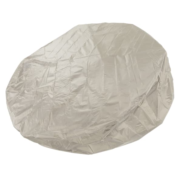 Utomhusmöbler Dammskydd Rund Badkar 190 Silver Polyester Taft Bubbelpool Vattentätt Skydd 210x30cm Beige