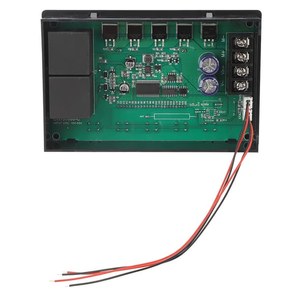 60A 10-55V DC Borstmotor Hastighetsregulator Digital LCD Långsam Körning/Stopp Timer Reversibel