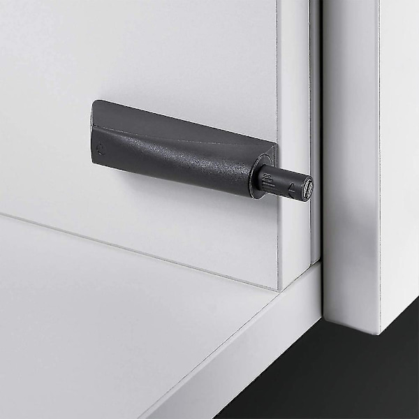 Magneettiset työntösalvat kaappiin 2 Pack Upotettava kaappi Black
