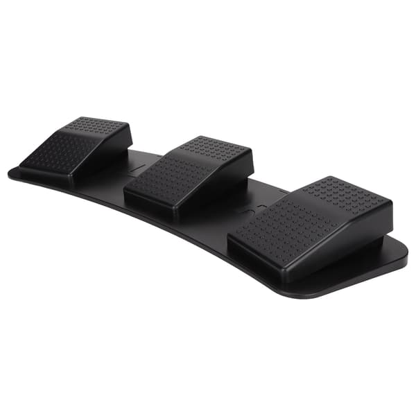 Ergonomisk trippelfotsomkopplarpedal för spel och fabrikstestning