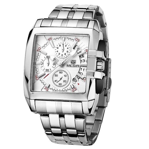 Herr Quartz Watch Band Watch Time Date Chronograph Luminous 3atm Watch