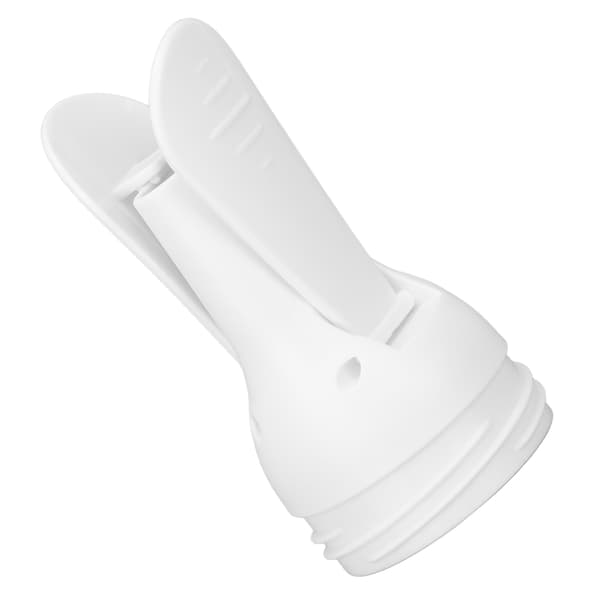 Brystmelkoppbevaringsposeadapter Forurensningsforebygging Pumpe inn i bred munn melkeposeadapter