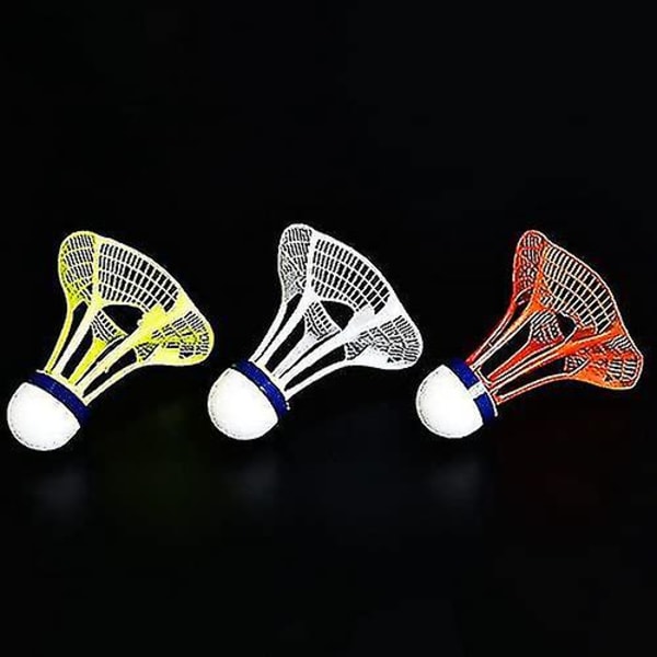 3pcs Badminton Windproof Outdoor Shuttlecocks For Training Badminton Nylon Ball High Speed Badminton