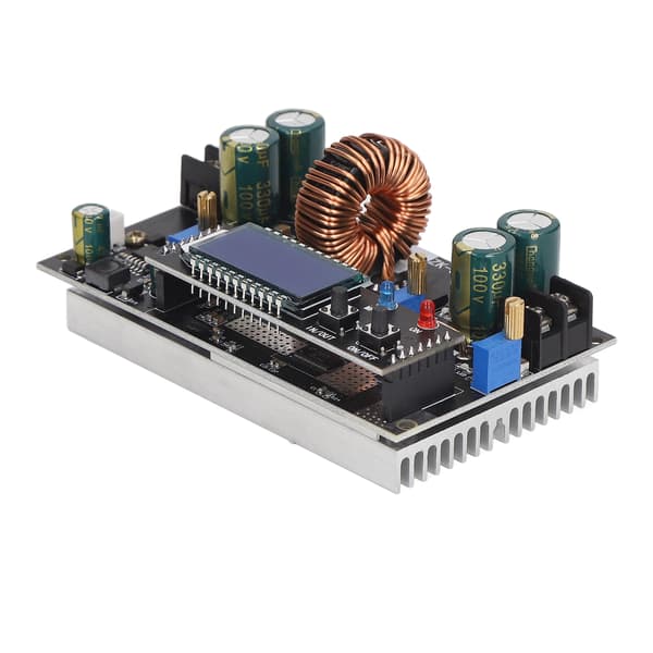 300W LCD Display Solar Automatisk Buck Boost Strømforsyningsmodul til Opladning