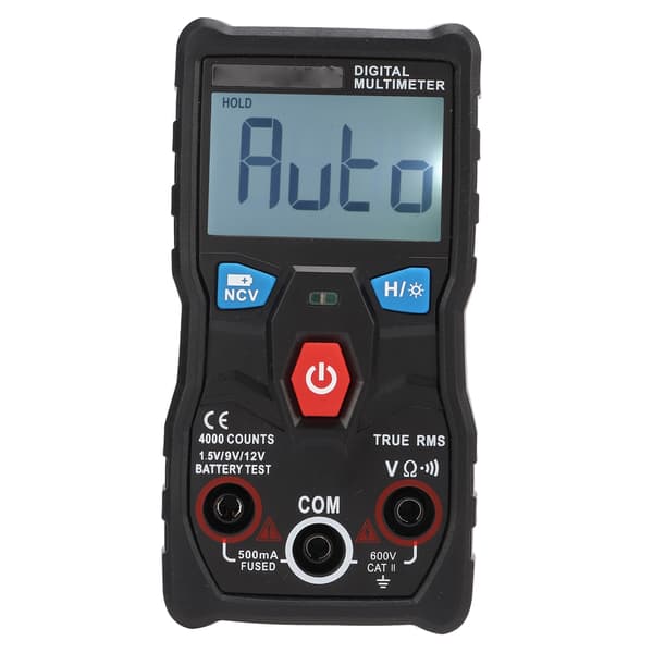 Digital Multimeter Hög Noggrannhet Intelligent Multimeter Spänningsströmtestare för Batteritest