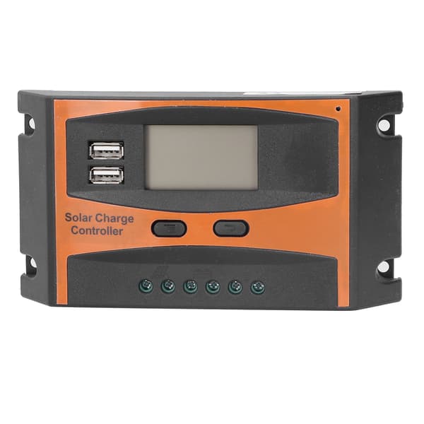 12V/24V Solar Charge Controller IP32 Vandtæt Højeffektiv PWM Solar Power Controller 60A