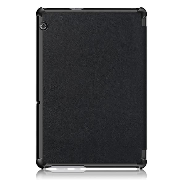 【BQ】Huawei MediaPad T5 10 - Tri-Fold Case - Black Black Svart