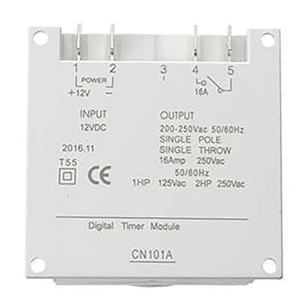 Digital Timer Microcomputer Tidsstyringsbryter med LCD-skjerm CN101A DC12V 4 Kabler