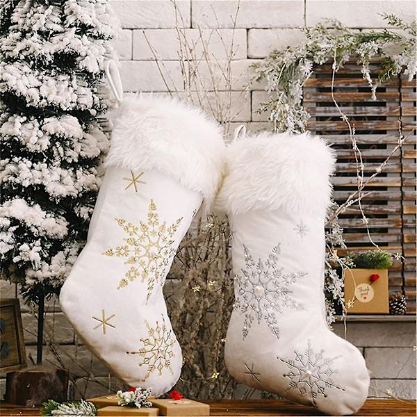 2st julstrumpa Stor socksäck presentpåse