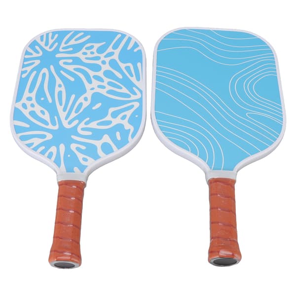 Bærbart Pickleball-sæt i glasfiber med bolde og ketsjere til udendørs leg