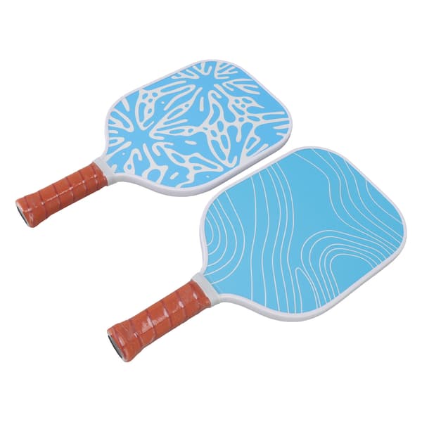Bärbart Pickleball-set i glasfiber med bollar och racketar för utomhuslek